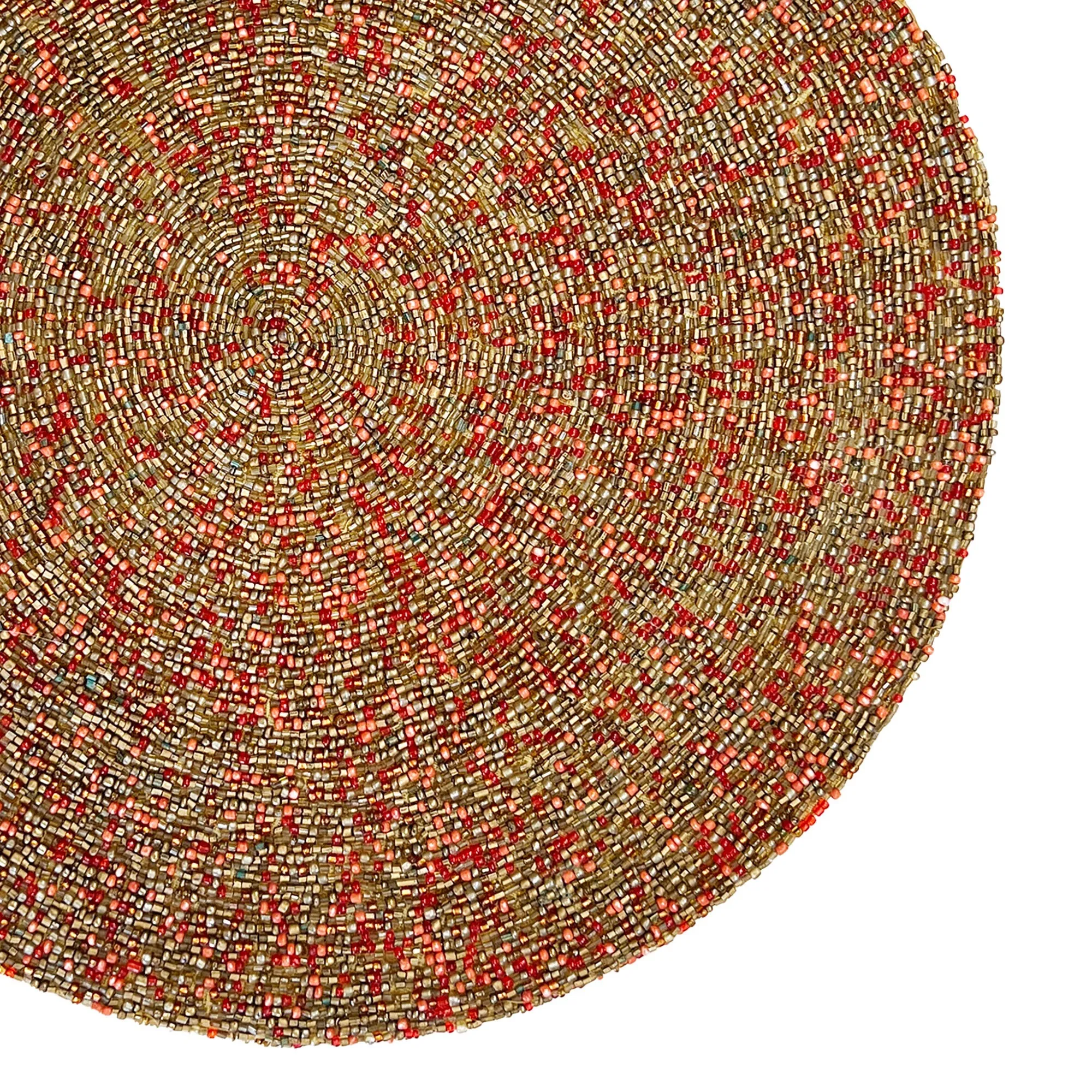 15-in. Round Beaded Placemats - Set of 4 - Pier 1 Imports
