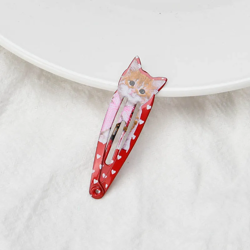 1Pc Y2K Cute Pet Pattern Hair Claw Cherrykitten