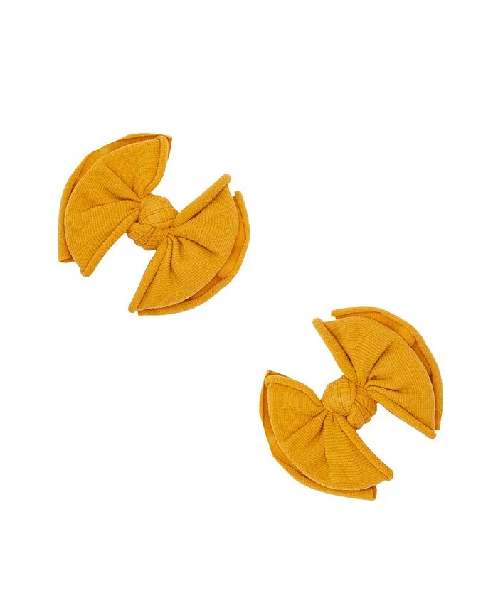 Baby Bling 2pk Baby FAB Clips: Medallion