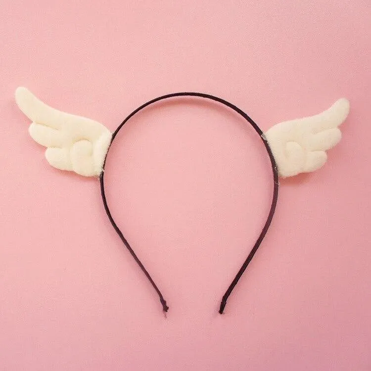 Bat Wing Headband & Clips
