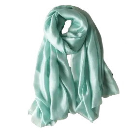 Crystal Teal Fashion Scarf