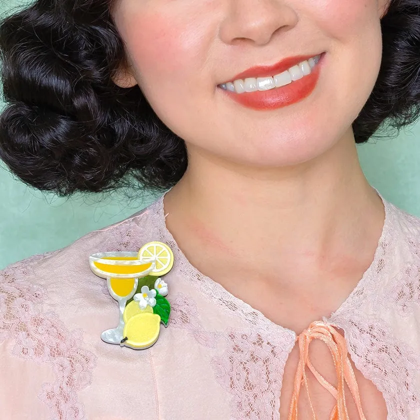 Italian Digestif-Inspired Brooch – Elegant and Unique Design