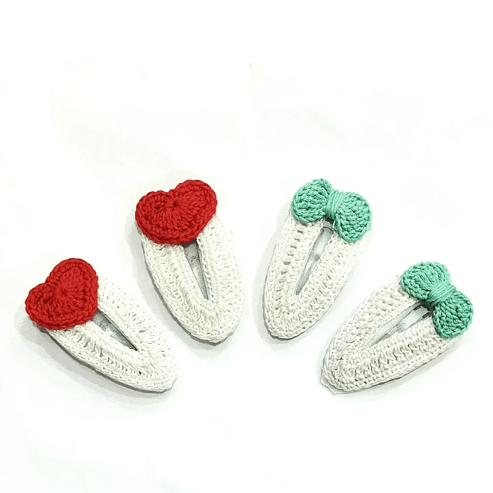 Heart and Starwberry Clip set