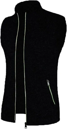 Men's Golf Vest Lightweight Softshell Vest Outerwear Sleeveless Full Zip Jacket Hiking Running Causal Vest Coat
