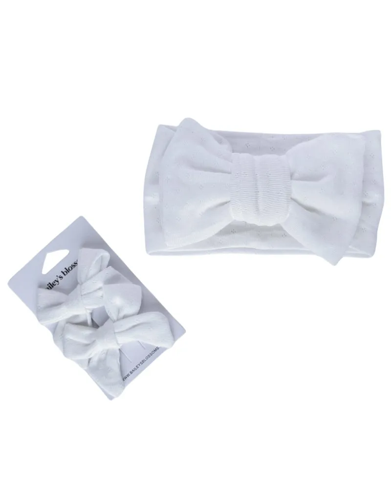Piggie Set - White
