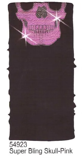 Pink Skull Super Bling Soaker Tube - Antelope Creek Leather