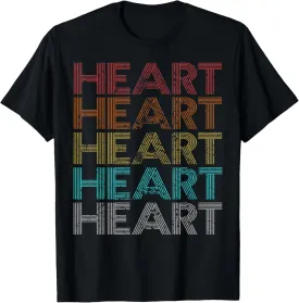 Retro Vintage Heart T-Shirt