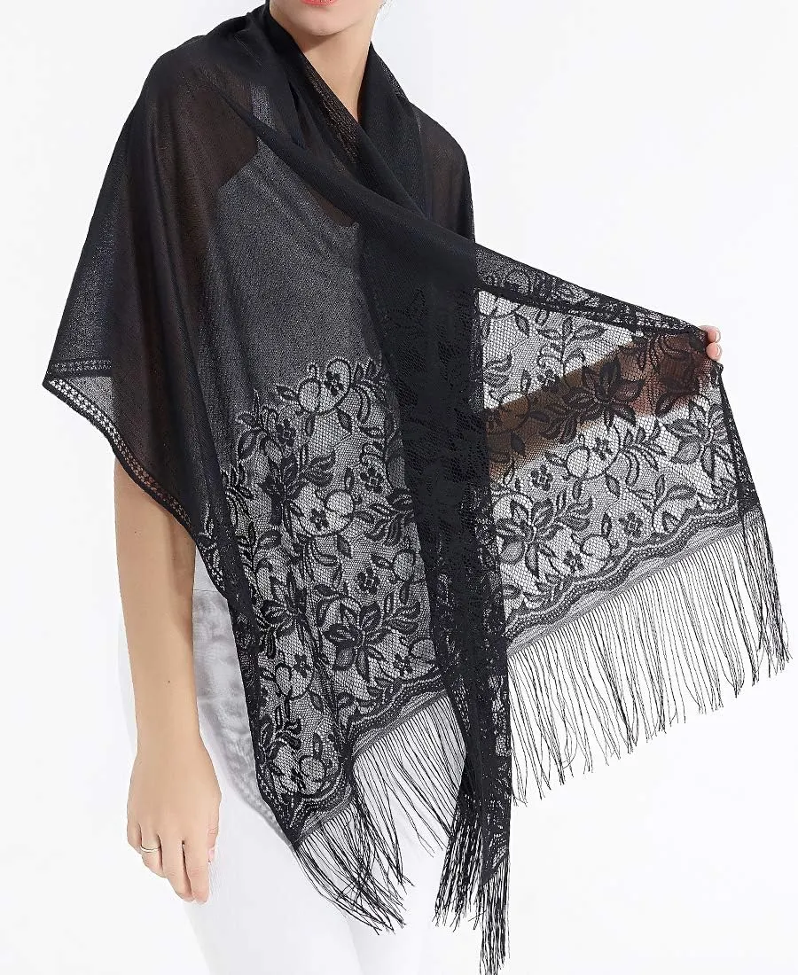 RIIQIICHY Shawls and Wraps for Evening Dresses Scarfs for Women Pashmina Wedding Formal Shawl