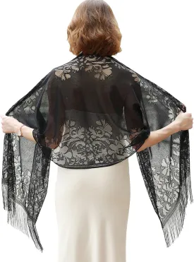 RIIQIICHY Shawls and Wraps for Evening Dresses Scarfs for Women Pashmina Wedding Formal Shawl