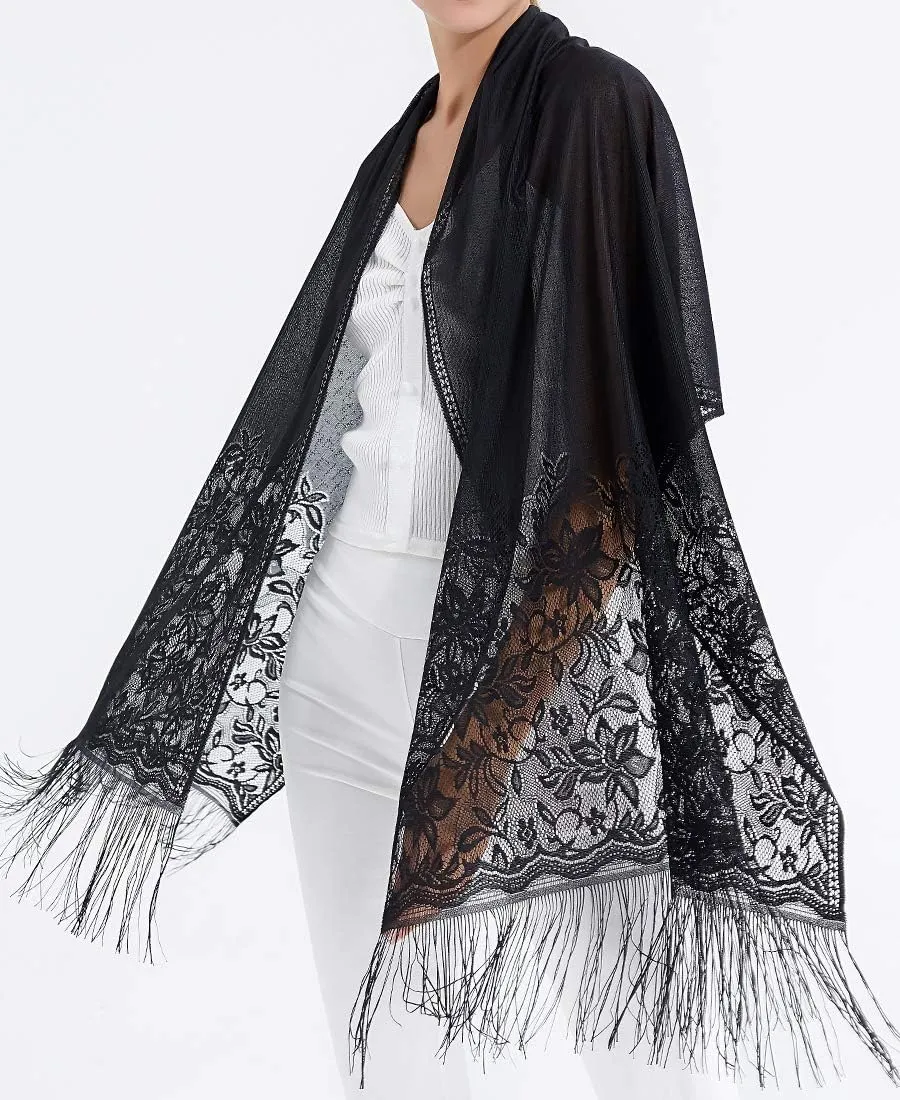 RIIQIICHY Shawls and Wraps for Evening Dresses Scarfs for Women Pashmina Wedding Formal Shawl