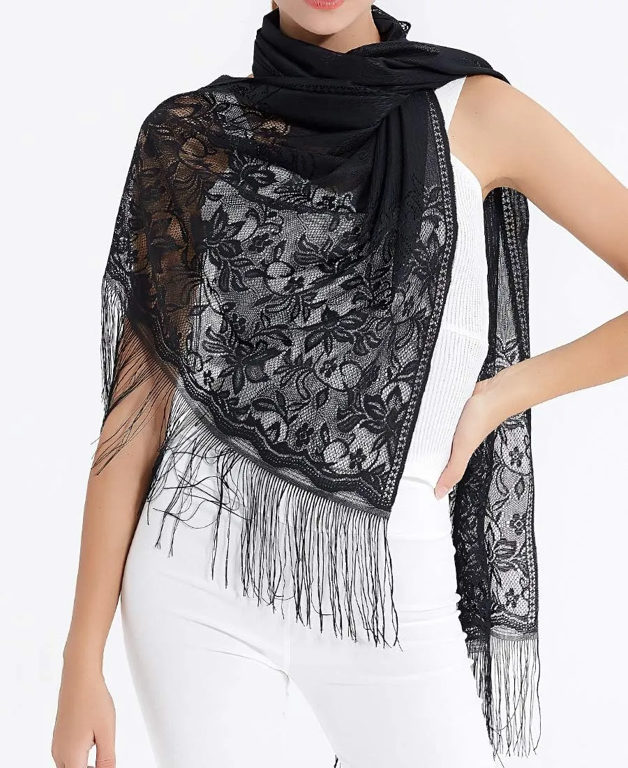RIIQIICHY Shawls and Wraps for Evening Dresses Scarfs for Women Pashmina Wedding Formal Shawl