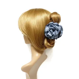 Rose Flower Hair Claw Clip Discolored Petal Flower Hair Clamp Women Hair Accessory