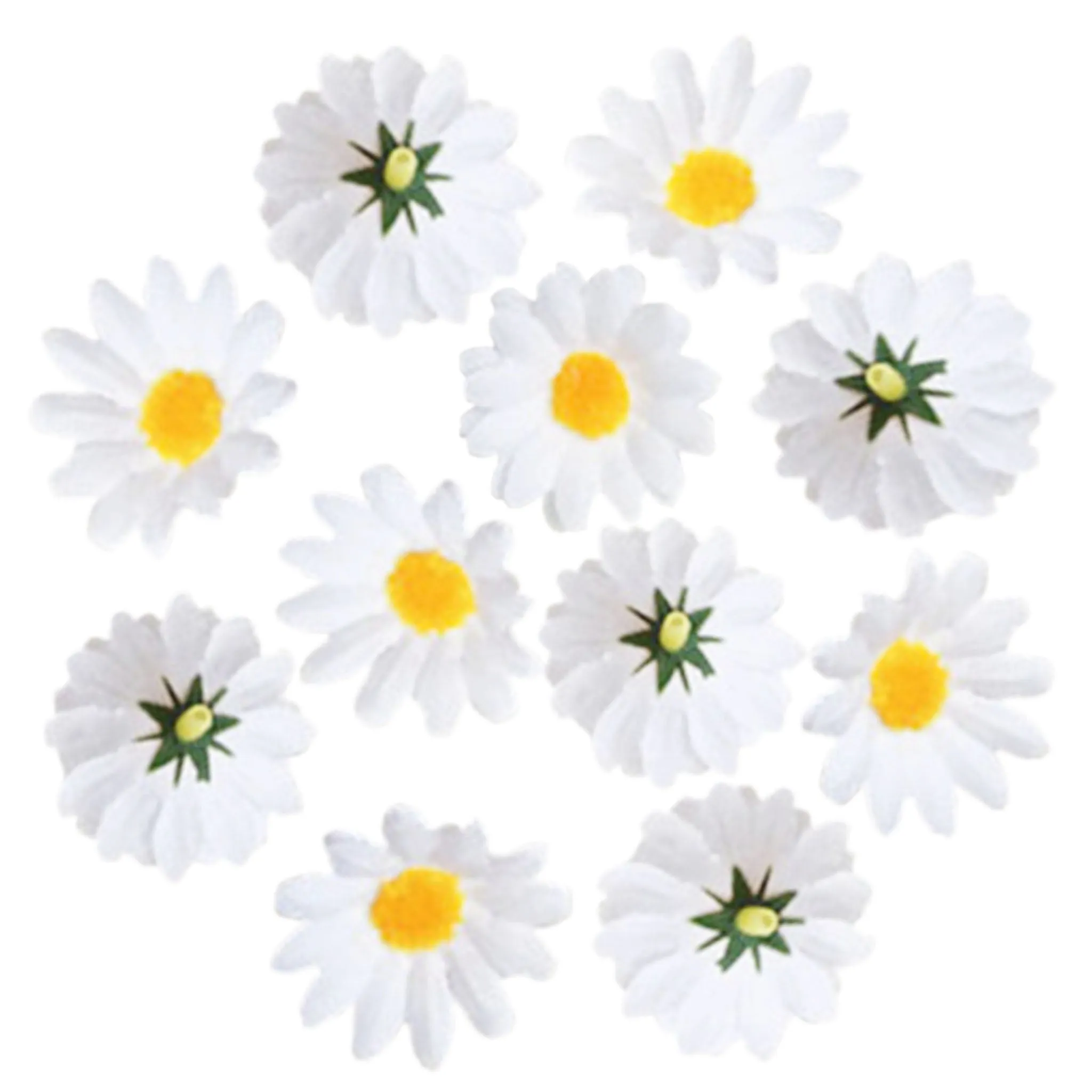 Silk Gerbera Daisy Mini Flowers 100pcs