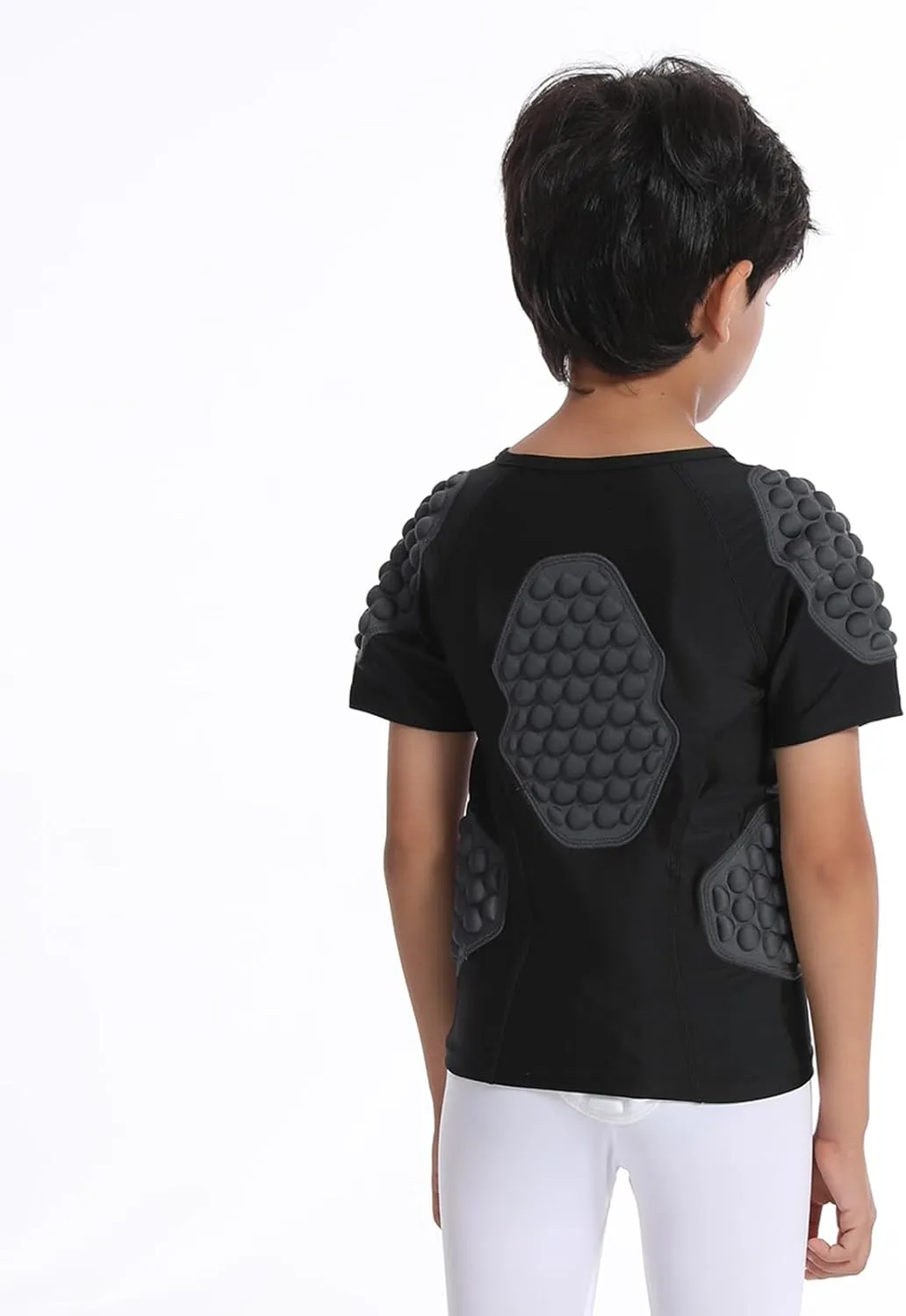 Topeter Roller Hockey Goalie Chest & Rib Protector, Paintball Protective Shirt for Youth Kids