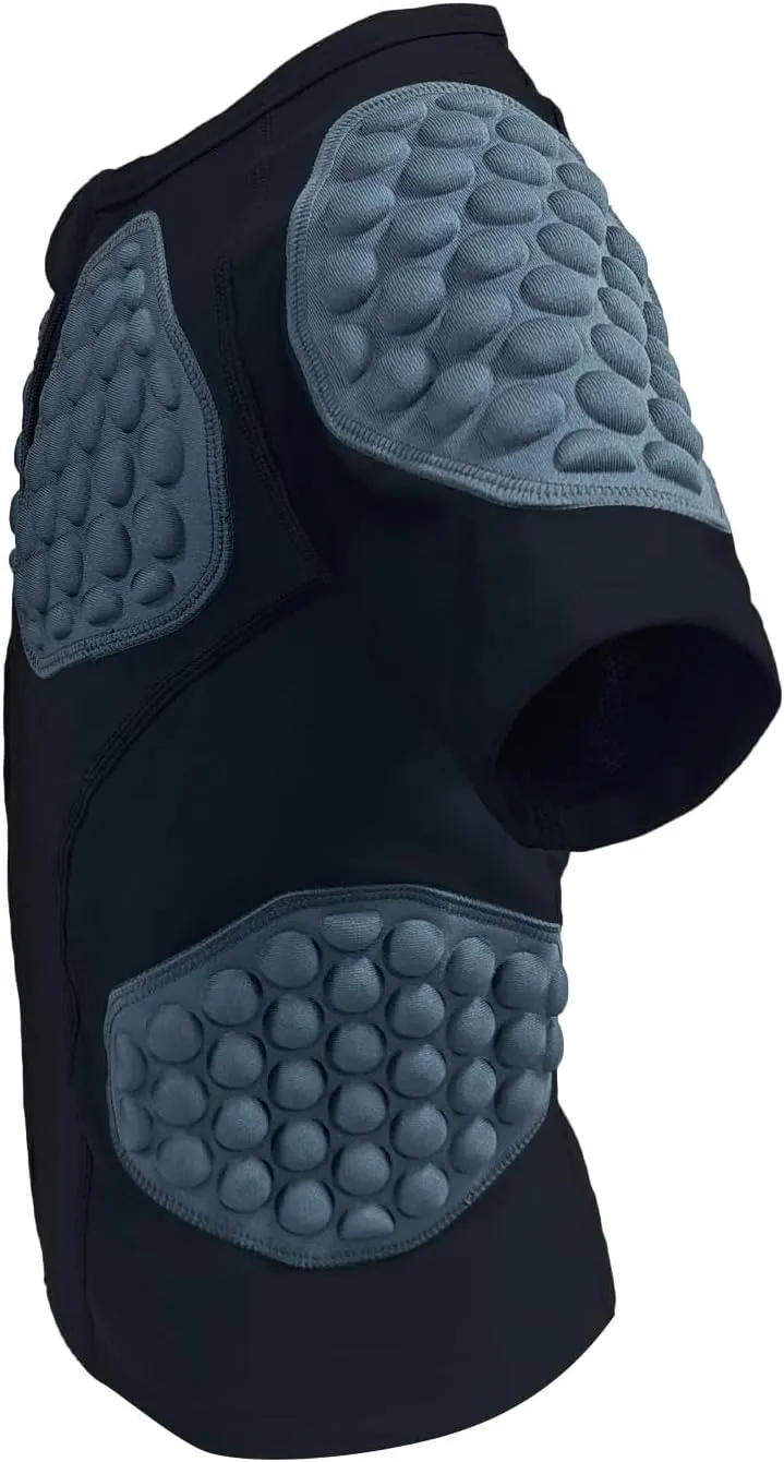 Topeter Roller Hockey Goalie Chest & Rib Protector, Paintball Protective Shirt for Youth Kids