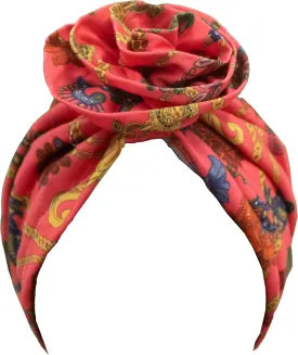 TouchUps Hair Bun Cap Hair Protection Head Wrap Hairbun Cap Wrap African Turban Pattern Headwrap Headscarfs