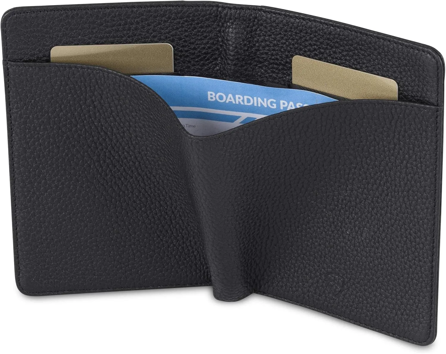 Vaultskin Leather Passport Holder, Slim RFID Blocking Travel Wallet for Men and Women, Fits Passport, Credit Cards, ID, Cash, Passport Cover Ideal Travel Accessories with Gift Box