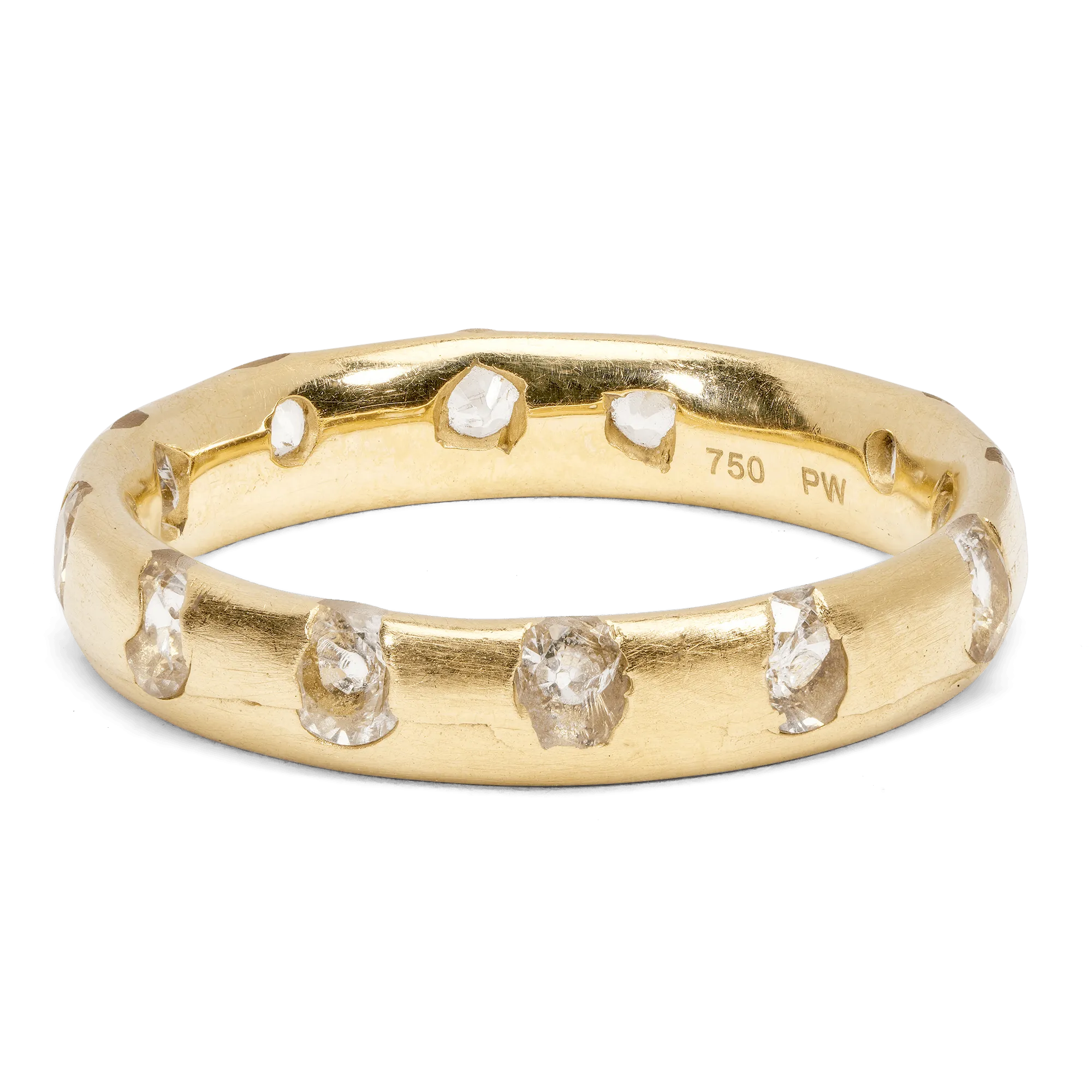 White Celeste Ring - Size 6.5 - 8581